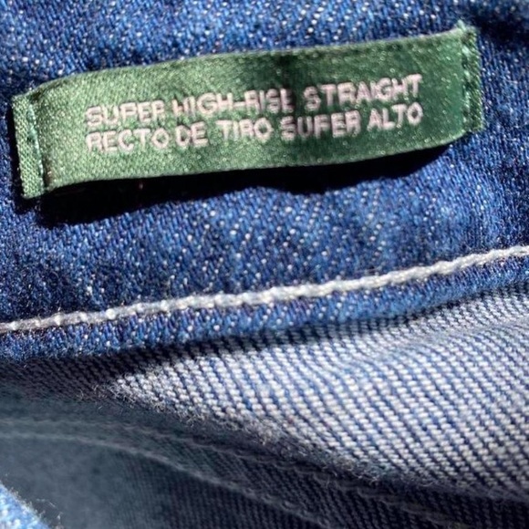 WILD FABLE SUPER HIGH RISE STRAIGHT LEG JEANS - Picture 3 of 5